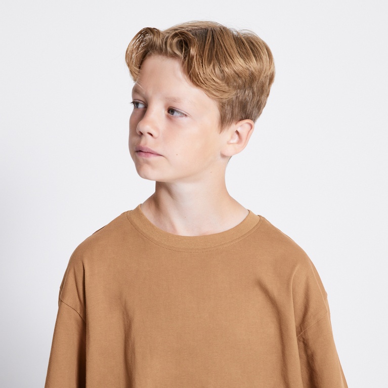 Heavy Tee "William star" Toffee